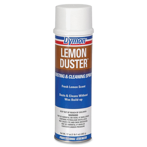 ITW Dymon LEMON DUSTER Dusting and Cleaning Spray - Aerosol - 20fl oz - Lemon Scent