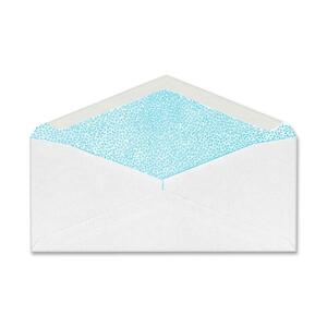 Sparco Security White Wove Commercial Envelopes - #10 (9.5" x 4.12") - 24lb - White