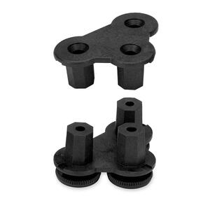 HON Simplicity II Tee Connector - Black