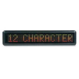 Black Led Sign