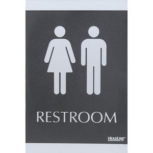 Restroom ADA Sign 6"x9"