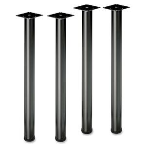Basyx Multipurpose Table Columnar Base x 29.5" - Steel - Black