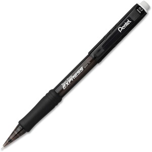 Pentel Twist-Erase Express Automatic Pencil - 0.5 mm Lead Size - Black Barrel - 1 Each