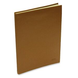 Ampad Executive Gold Fibre Journal - 80 Sheet(s) - Wide Ruled - 7" x 9.5" - 1 Each