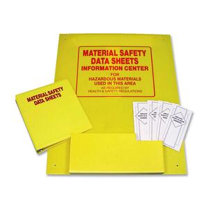 TATCO MSDS Information Center - "Preprinted - 24" x 30" - Plastic - Yellow