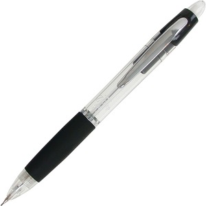 Zebra Pen Z-Grip Max Mechanical Pencil - 0.7 mm Lead Size - Clear Barrel - 1 Dozen