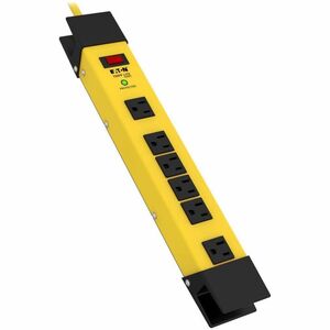 PROTECT IT! SAFETY SURGE 6OUT OSHA YELLOW 9FT CORD 1200J