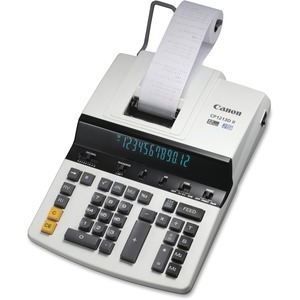 Canon CP1213DII Professional Printing Calculator - 12 Character(s) - Fluorescent - AC Supply Powered - 12.75" x 9.5" x 3.25"