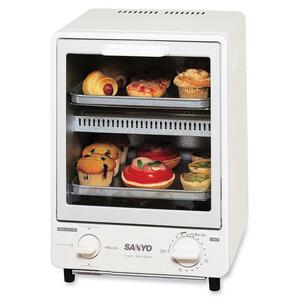 SANYO Oven Toasters950W Maximum Cooking Power - White