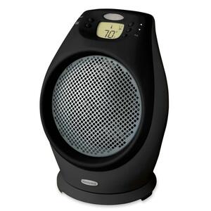 Honeywell Sure-set Digital Fan Heater - Electric - Black
