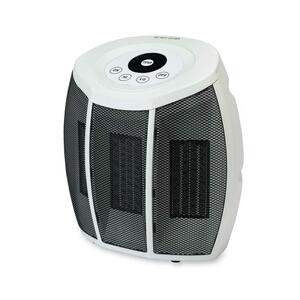 Heat Runner Twin Ceramic Heater - Ceramic - Electric - Light Gray