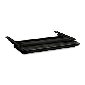 HON Steel Center Drawer - 24.75" Width x 14.75" Depth x 3" Height - Steel - Black