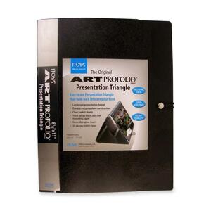 ITOYA Art Profolio Presentation Triangle - 48 Capacity - 8.5" x 11"