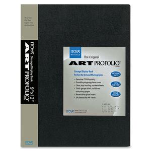 ITOYA Art Profolio Original Presentation Book - 48 Capacity - 12" x 9"