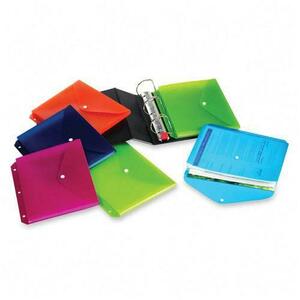 Cardinal Expanding Binder File - For Protection - 90 Sheet Capacity - Polypropylene - 1 Each - Assorted