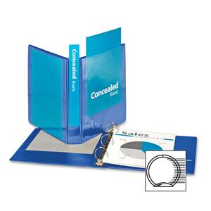 Cardinal ProVue Round Ring View Binder - Letter - 8.5" x 11" - 1.5" Capacity - 1 Each - Blue