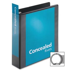Cardinal ProVue Round Ring View Binder - Letter - 8.5" x 11" - 2" Capacity - 1 Each - Black