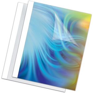 Thermal Presentation Covers - 1/8", 30 sheets, White
