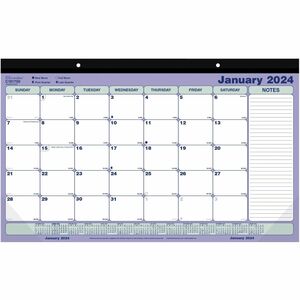 Monthly Desk/Wall Calendar Pad