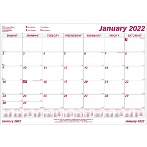 Monthly Planning Desk Calendar Refill