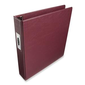 Wilson Jones Single Touch D-Ring Binder - Letter - 8.5" x 11" - 540 Sheet x 1.5" Capacity - 1 Each - Red