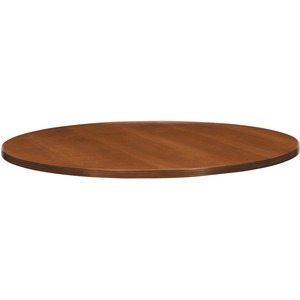 Basyx Conference Tabletop - Round x 1" - 42" - Bourbon Cherry