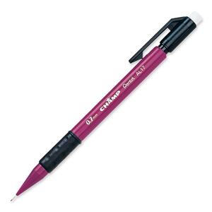 Pentel Champ Mechanical Pencil - Lead Size: 0.7mm - Barrel Color: Magenta - 12 / Dozen