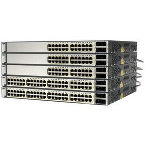Cisco Catalyst 3750E-24PD-E Multi-layer Stackabel Switch with PoE