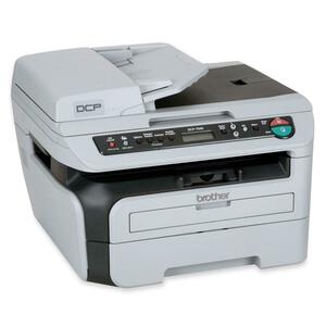 Brother DCP-7040 Multifunction Printer - Monochrome Laser - 23 ppm Mono - 2400 x 600 dpi - Copier, Scanner, Printer - USB - PC, Mac