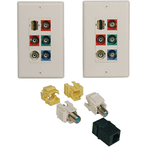 PLUG & PLAY HDTV WALL PLATE KIT