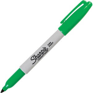 Sanford Resilient Tip Permanent Marker - Green Ink