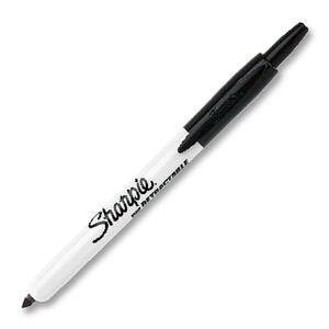 Sanford RT Permanent Marker - Black Ink