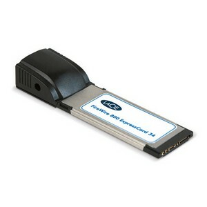 LaCie FW800 2 Port Firewire 800 Expresscard 34 Interface Card for Compatible Macbook Pro Notebooks