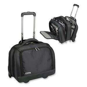Microsoft 15.4" Destination Notebook Roller - 16.38" x 8.13" x 17.25" - Nylon - Black