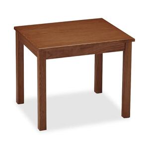 HON 5190 Series End Table - Rectangle - 20" x 24" x 20" - Wood - Mahogany