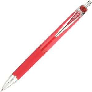 Pentel HyperG Retractable Gel Roller Pen - 0.7 mm Pen Point Size - Red Ink - 1 Each