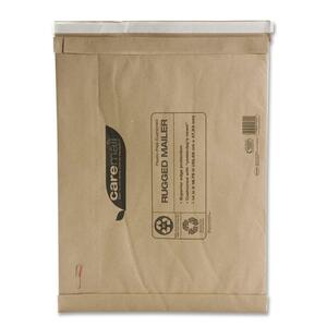 Caremail Rugged Mailer - #7 (14" x 18.75") - Self-sealing - Kraft - 25 / Pack - Kraft
