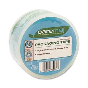 Caremail Packing Tape - 1.88" Width x 40yd Length - Solvent-free - 1 Roll - Clear