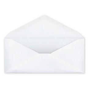 Ampad Envirotech Recycled Business Envelope - #10 (4.12" x 9.5") - 20lb - Gummed - 50 / Box - White