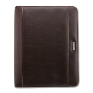 Day Runner Burma Planner - Daily - 8.5" x 11" - Vinyl Cover - Brown