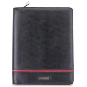 Day Runner Deco Planner - Weekly - 5.5" x 8.5" - Vinyl Cover - Black