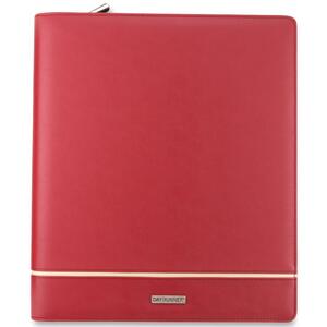 Day Runner Deco Planner - Weekly - 8.5" x 11" - Vinyl Cover - Red