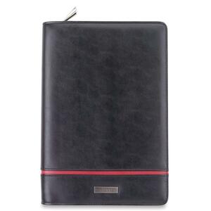 Day Runner Deco Planner - Weekly - 3.75" x 6.75" - Vinyl Cover - Black