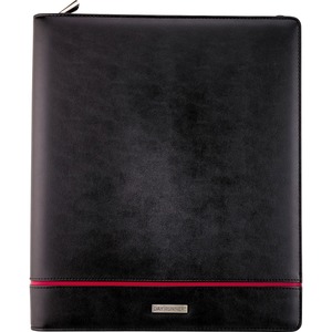Day Runner Deco Planner - Weekly - 8.5" x 11" - Vinyl Cover - Black