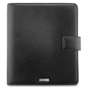 Day Runner Logan Planner - Daily - 8.5" x 11" - January till December - Vinyl Cover - Black