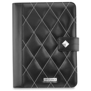Day Runner Madison Planner - Weekly - 3.75" x 6.75" - Leather Cover - Black