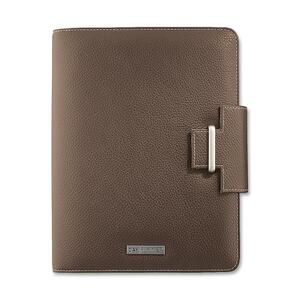 Day Runner Terramo Planner - Weekly - 5.5" x 8.5" - Vinyl Cover - Brown