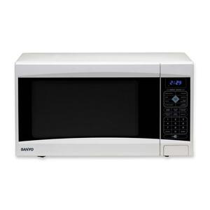 SANYO EMS5120W Microwave Oven - 1.1 ft³ - 1000W - White