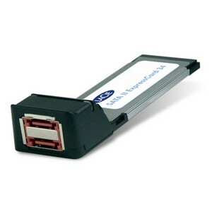 LaCie 2 Port eSATA Expresscard 34 Interface Card for Compatible Macbook Pro Notebooks