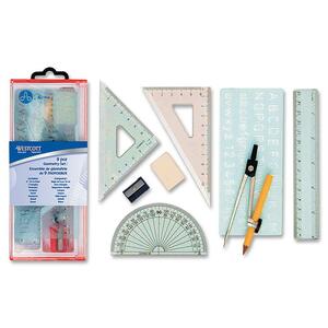 Geometry Set in Plastic Case - Click Image to Close